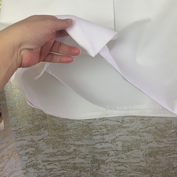 Rw&co White Cotton Blend Women’s Mini Skirt Size 4 - Picture 5 of 15